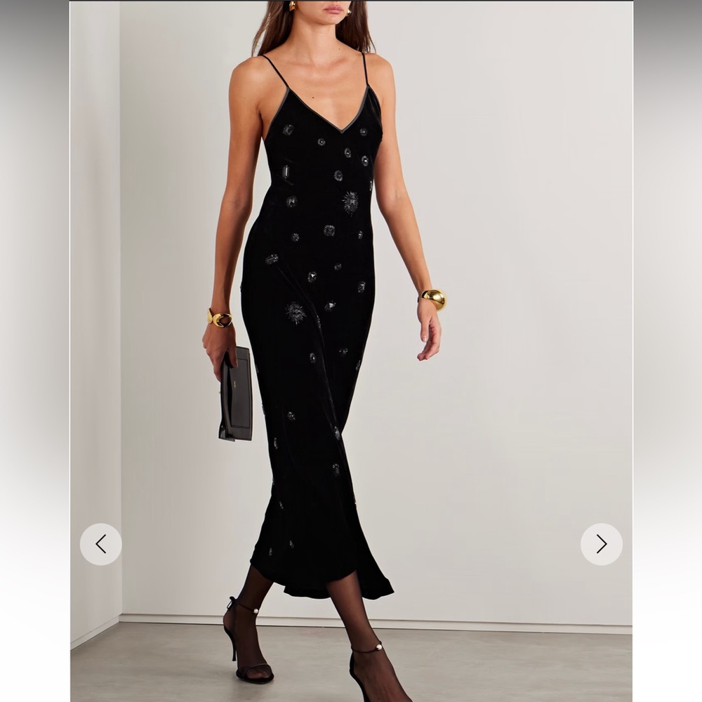 La Ligne Sabine Velvet dress - XXS. SOLD OUT!